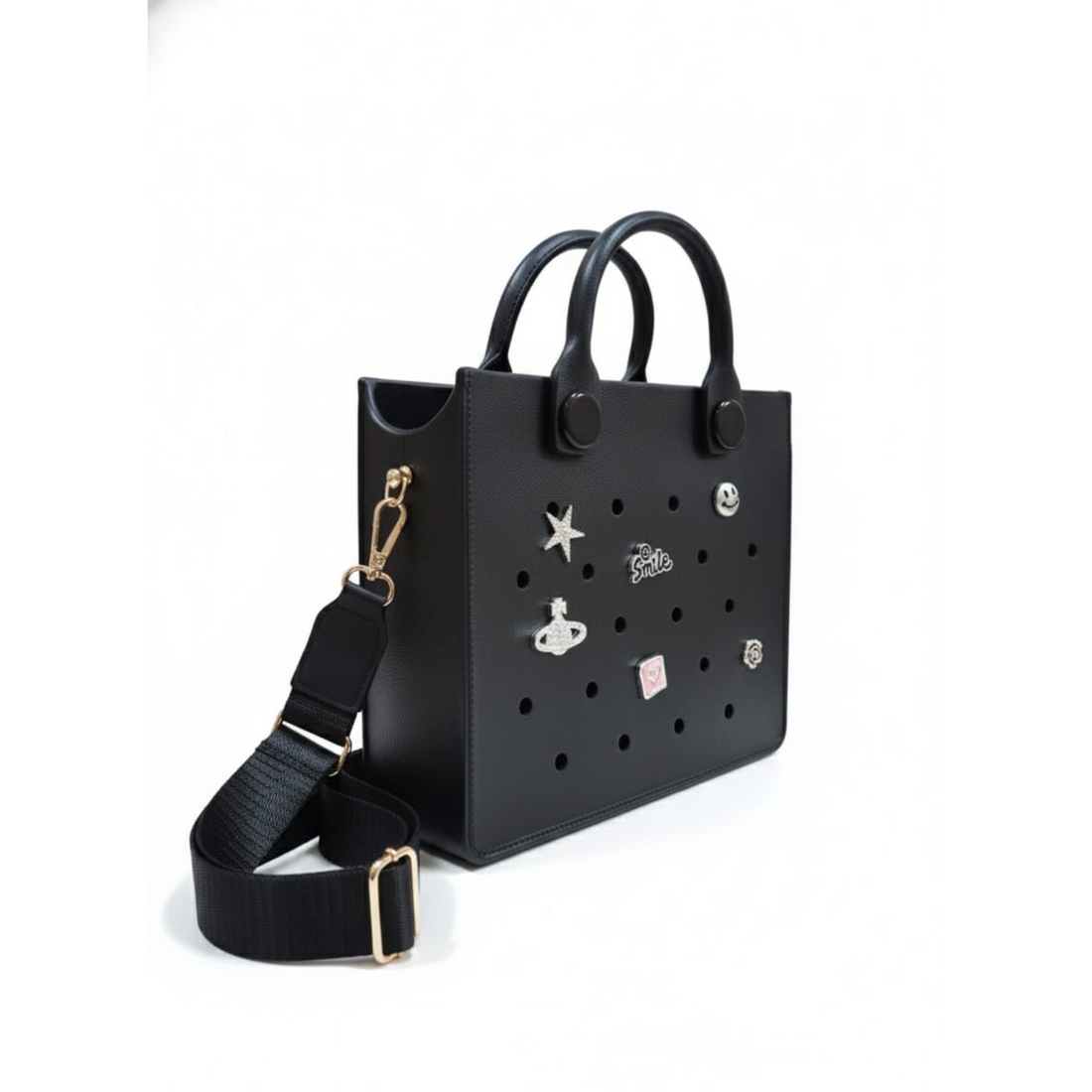 Sac Fourre-Tout Étanche pour Femmes – Plage & Voyage (Noir)