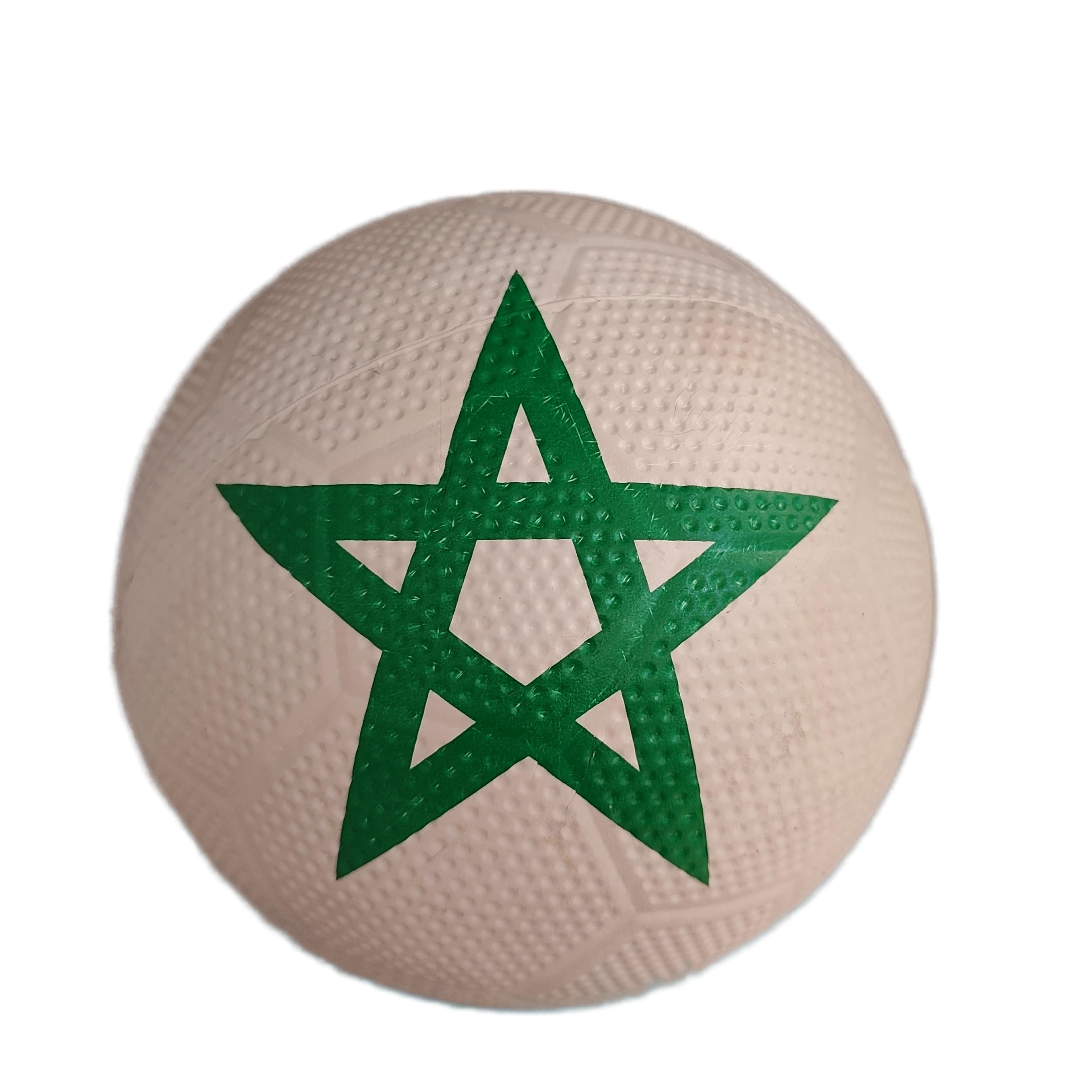 Ballon de football avec motif du Maroc