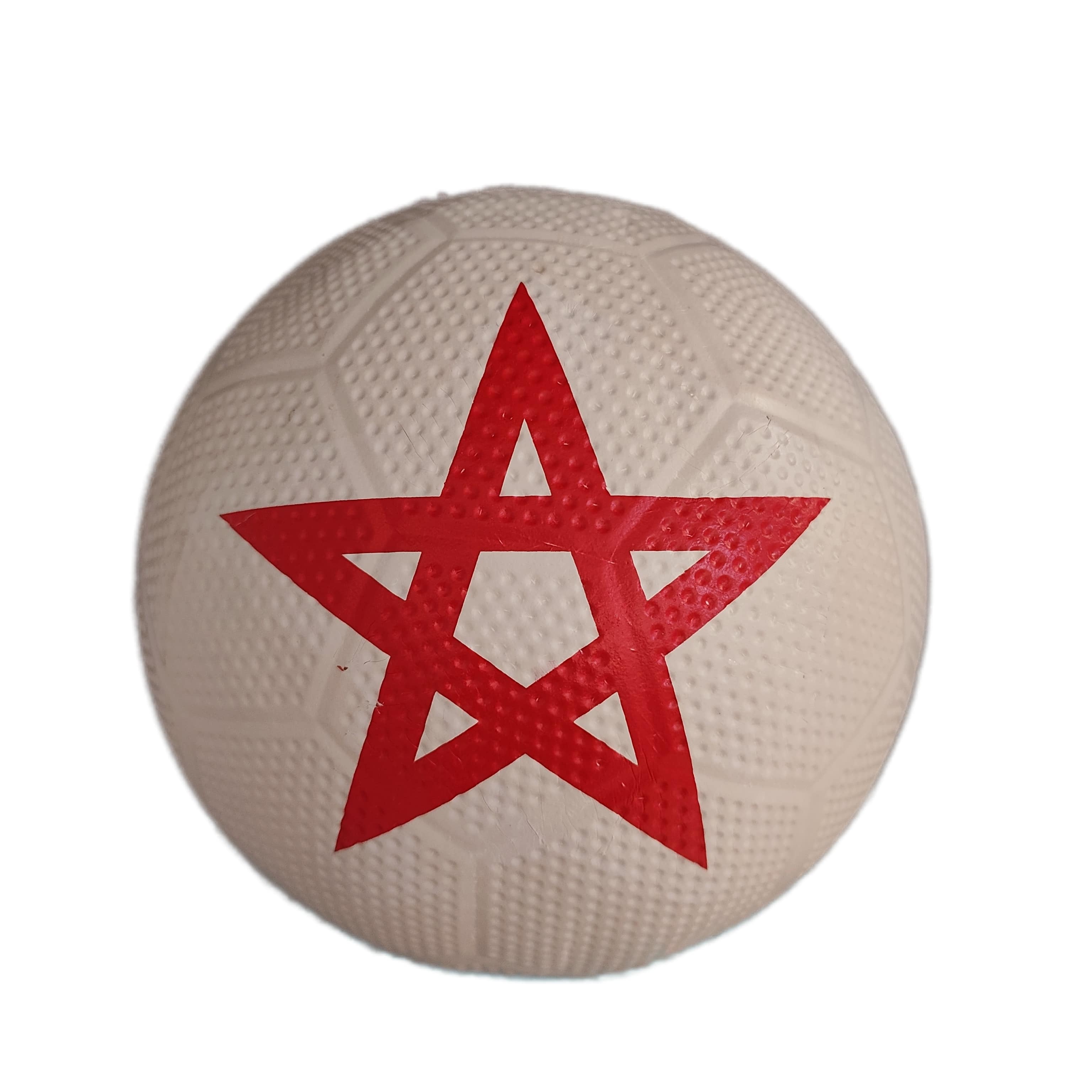 Ballon de football avec motif du Maroc