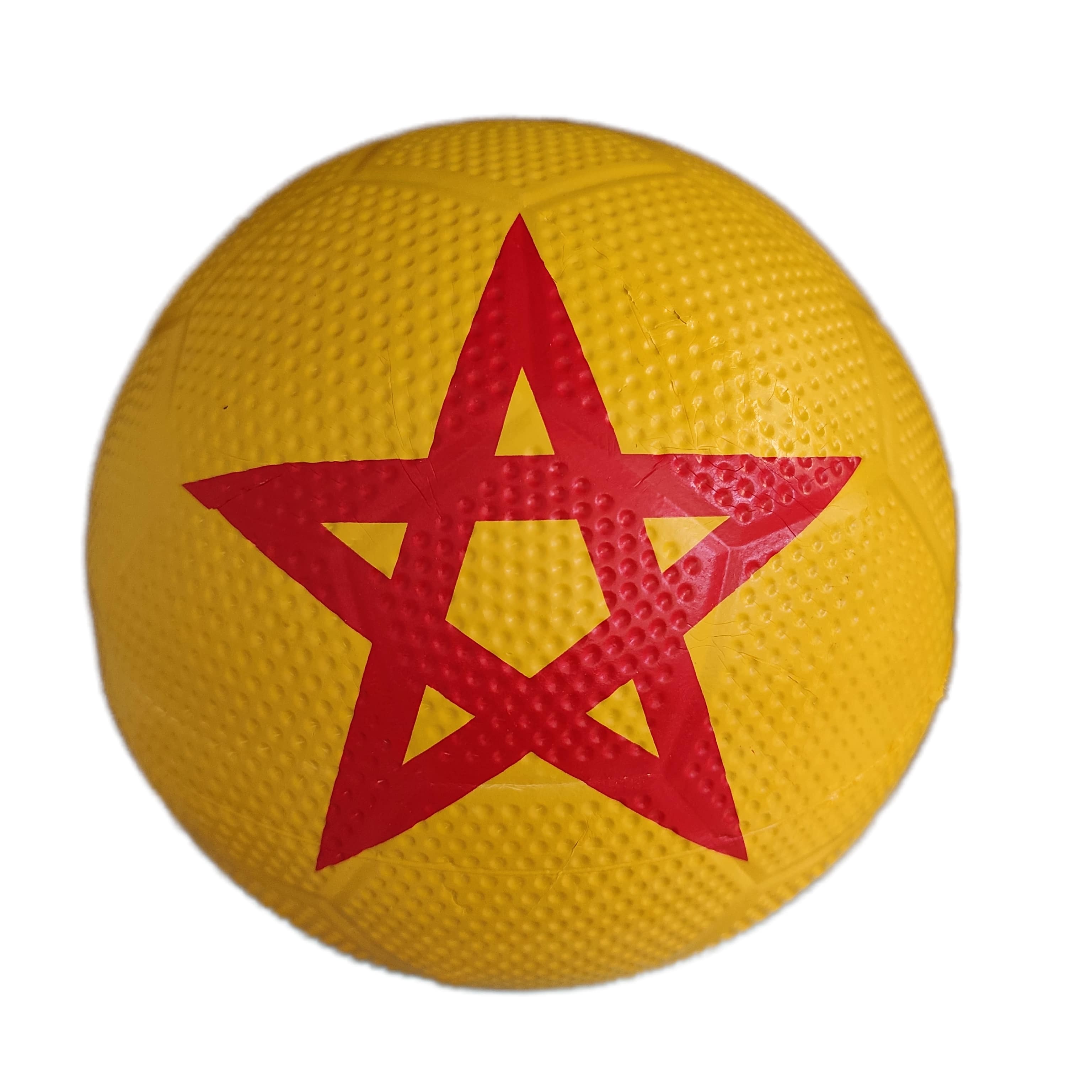 Ballon de football avec motif du Maroc