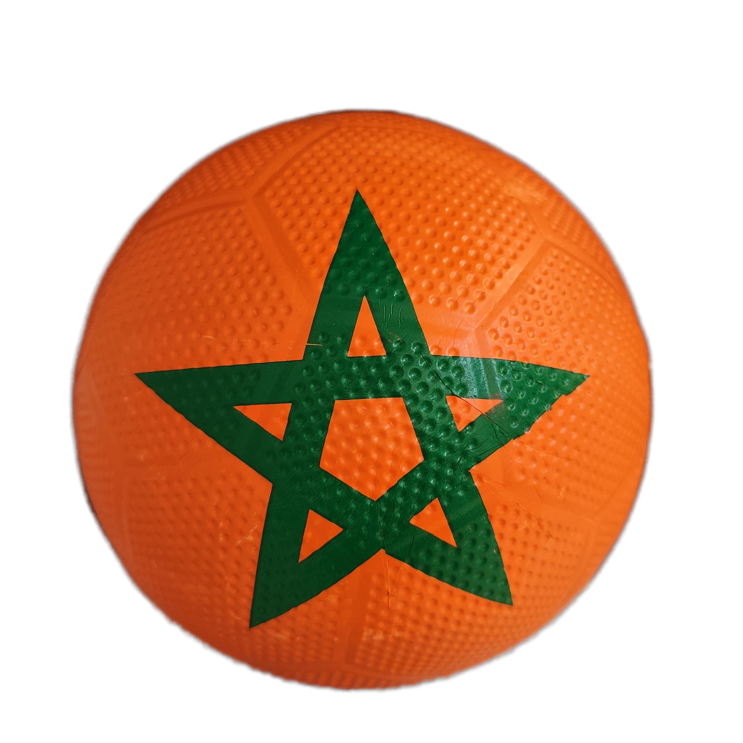 Ballon de football avec motif du Maroc